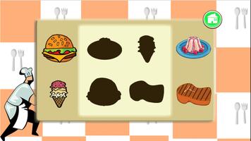 Food Shape Puzzle capture d'écran 1