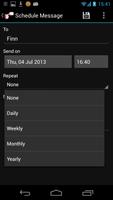 SMS Scheduler imagem de tela 2