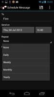 SMS Scheduler screenshot 2