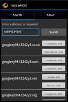 Easy WHOIS captura de pantalla 1