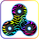 APK Fidget Spinner - Zebra Skin