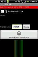 Voice Chat P2P (VOIP) syot layar 2