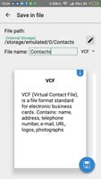 Share contacts syot layar 2