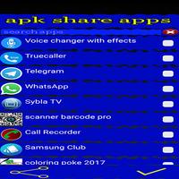 Share Apps Via Bluetooth wifi  โปสเตอร์