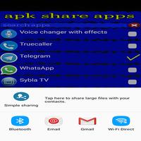 Share Apps Via Bluetooth wifi  ภาพหน้าจอ 1