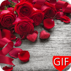 Rose GIF icono