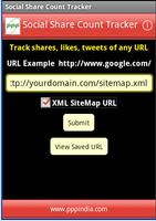Social Share Count Tracker স্ক্রিনশট 1