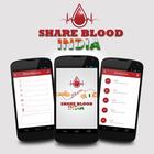 Share Blood India Zeichen
