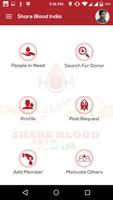 Share Blood India تصوير الشاشة 1