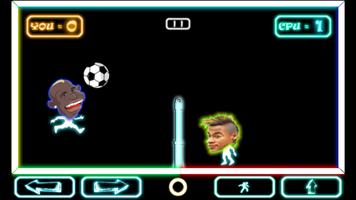 Glow Head Soccer capture d'écran 1