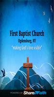 First Baptist - Ogdensburg NY Plakat