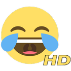 😂 Big Emoji HD Package icône