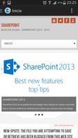 برنامه‌نما SharePoint عکس از صفحه