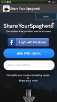 Share Your Spaghetti الملصق