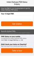 Sixya - IRCTC Indian Railways Booking Online (PNR) اسکرین شاٹ 1