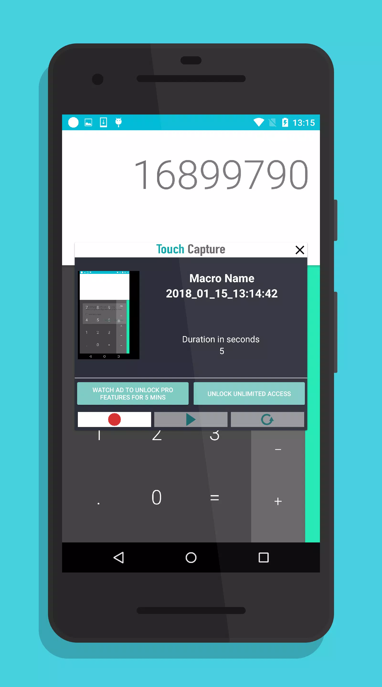 Touch Capture - A Macro recorder. APK for Android Download