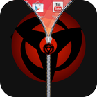 sharingan zipper lock ikona