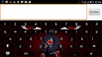 Sharingan Red Eyes Keyboard screenshot 1
