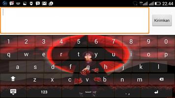 Sharingan Red Eyes Keyboard screenshot 2