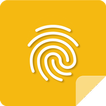 Notes secured with fingerprint