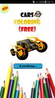 Cars Coloring free game Ekran Görüntüsü 1