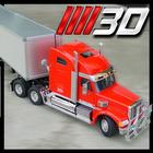 3D Highway Truck Race Game icône