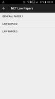 NET Law Papers capture d'écran 1