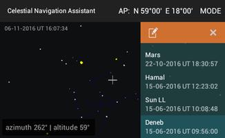 Celestial Navigation Assistant screenshot 1