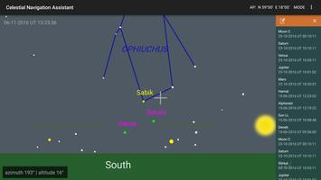 Celestial Navigation Assistant screenshot 2