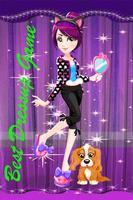 Princess Royal & Rich Girls Dressup Salon Fashion Plakat