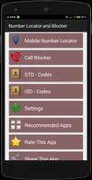 Phone Number Tracker & Block Affiche