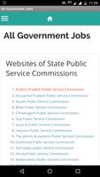 PSC. Public Service Commissions Govt Jobs in india poster