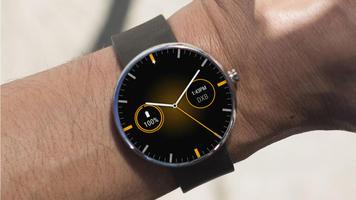 Simplistic Analog Watch Face imagem de tela 2