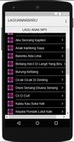 LAGU ANAK TERPOPULER MP3 capture d'écran 2