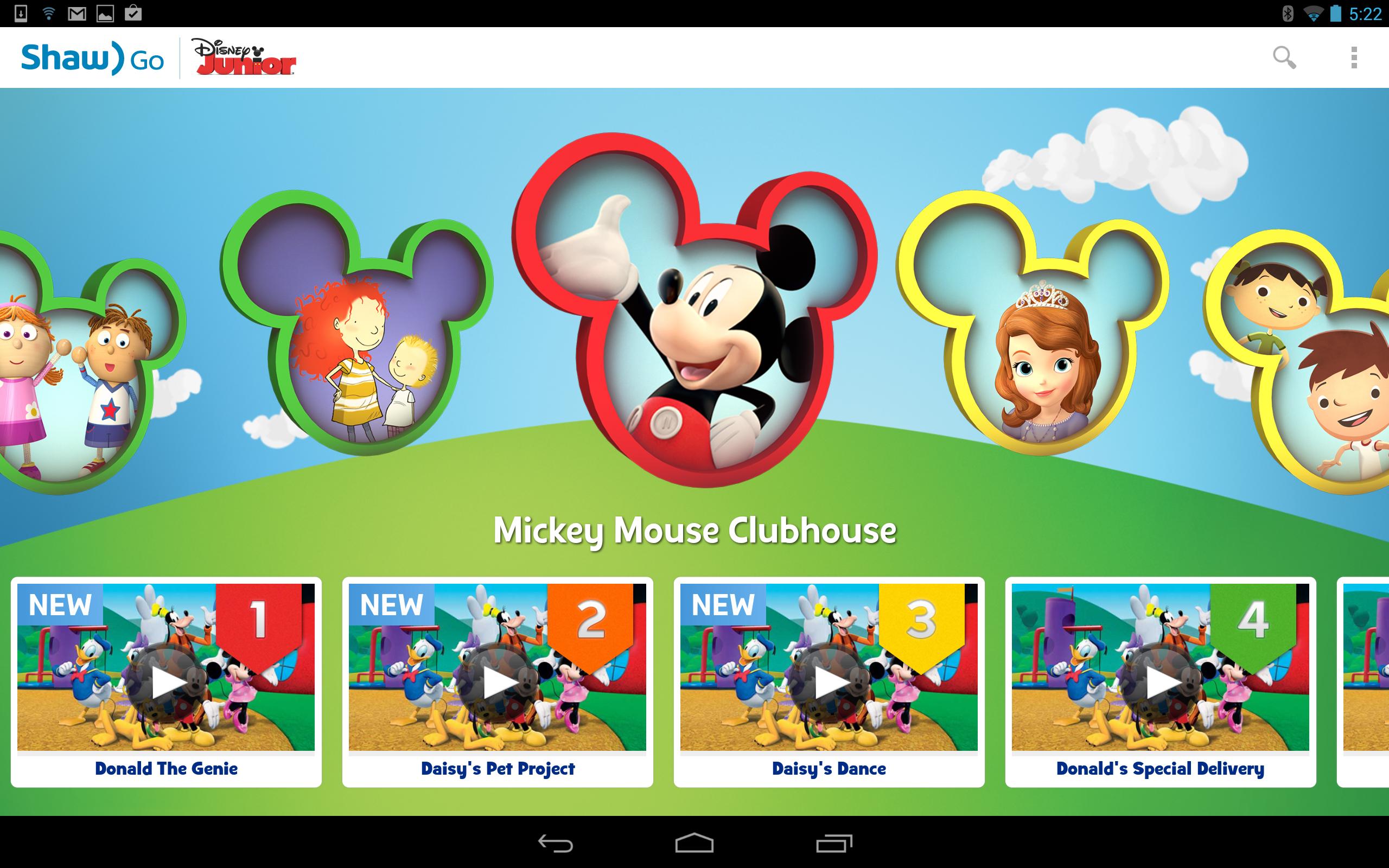 Shaw Go Disney Junior For Android Apk Download