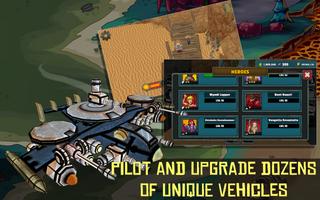 Wasteland Heroes - Boss Wars اسکرین شاٹ 1