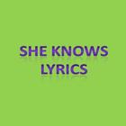 آیکون‌ She Knows Lyrics