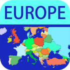 Map Solitaire - Europe آئیکن