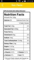 Nutrismart Smart Food Scale capture d'écran 3