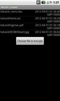 Secret File Locker screenshot 3
