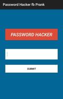 Password Fb Hacker Prank capture d'écran 1