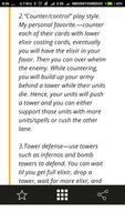 Guide Tactics for Clash Royale تصوير الشاشة 1