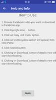 Facebook Video Downloader постер