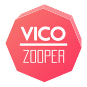 Vico - Zooper Widget Skin أيقونة