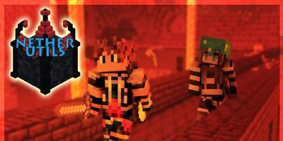 Nether Utils Mod for Minecraft PE syot layar 3