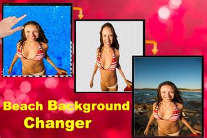 Beach Background Changer स्क्रीनशॉट 1