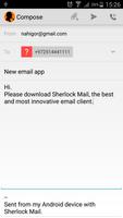 Sherlock Mail capture d'écran 2