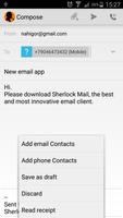 Sherlock Mail syot layar 3