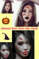 Poster Halloween Photo Editor Face Makeup