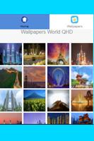 Wallpapers World QHD اسکرین شاٹ 1